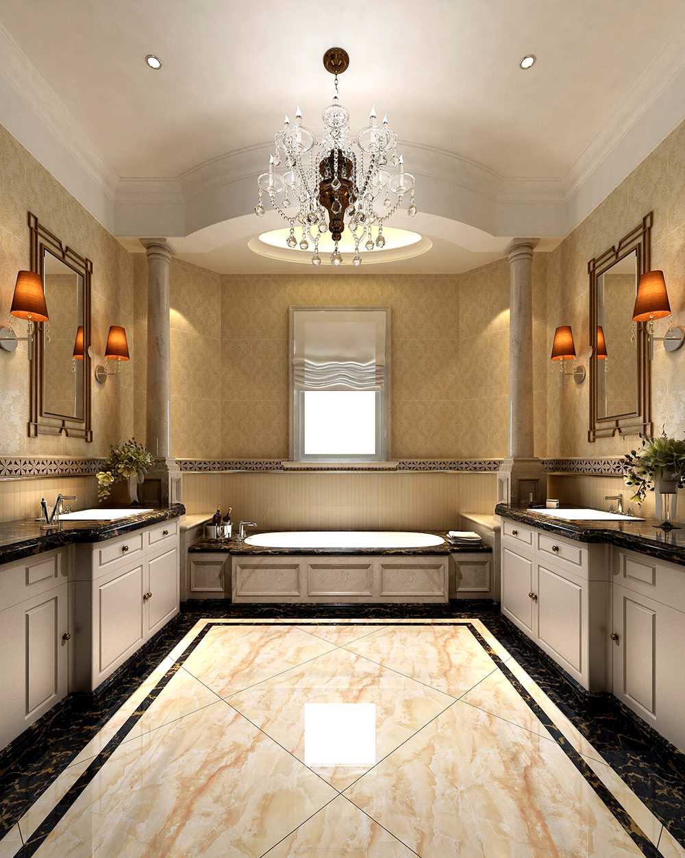 20151210143047748 九州ku酷游瓷砖KPM36071+KPM36072铺贴应用效果